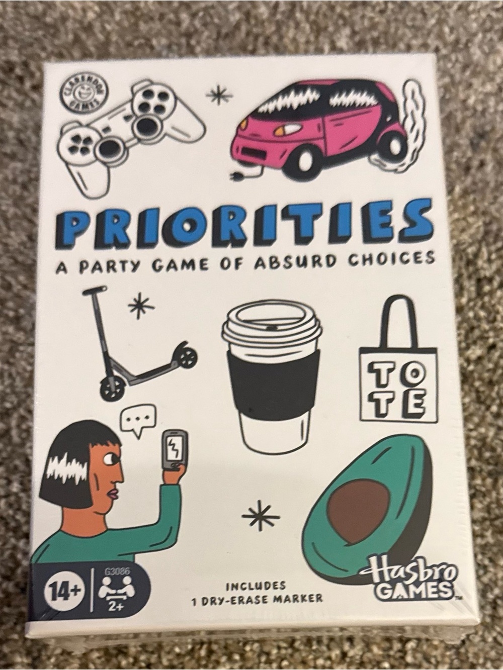 Priorities Party Game - new! Box never opened!
